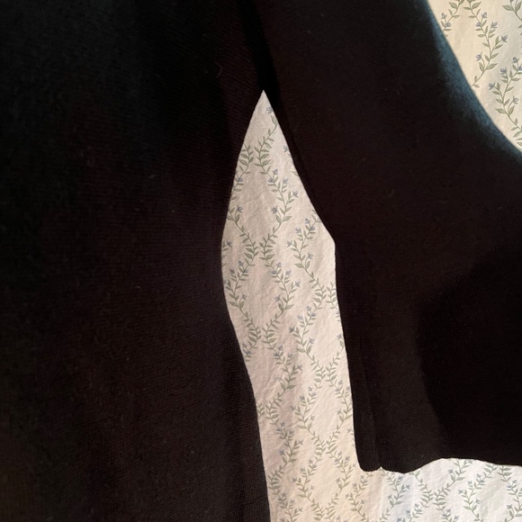 Talbots Black Pure Merino Wool Dress - Picture 4 of 7